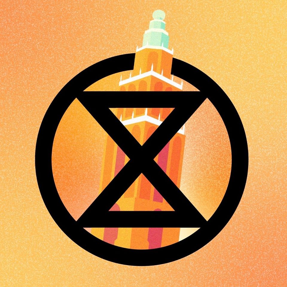 Extinction Rebellion Groningen logo