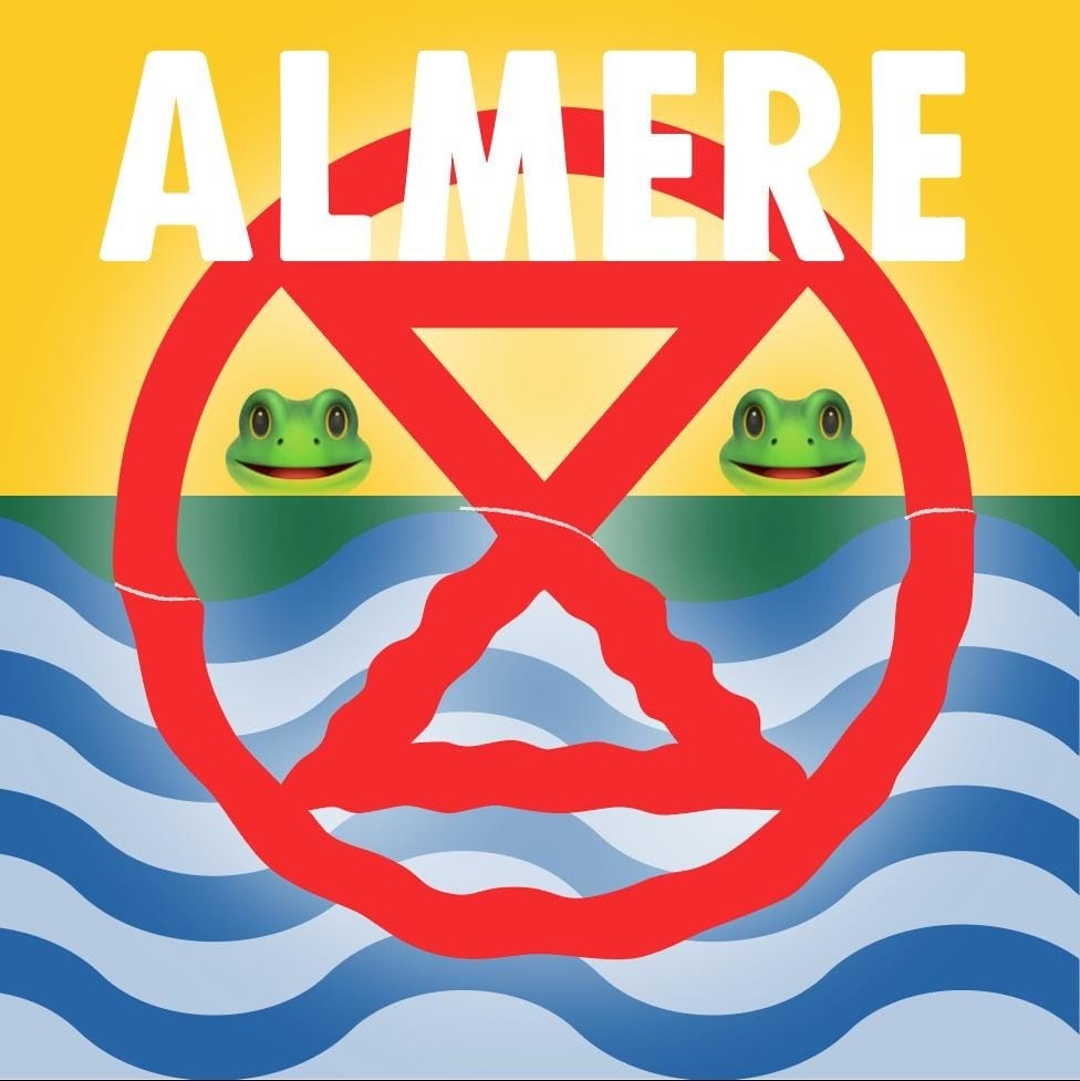 Extinction Rebellion Almere logo
